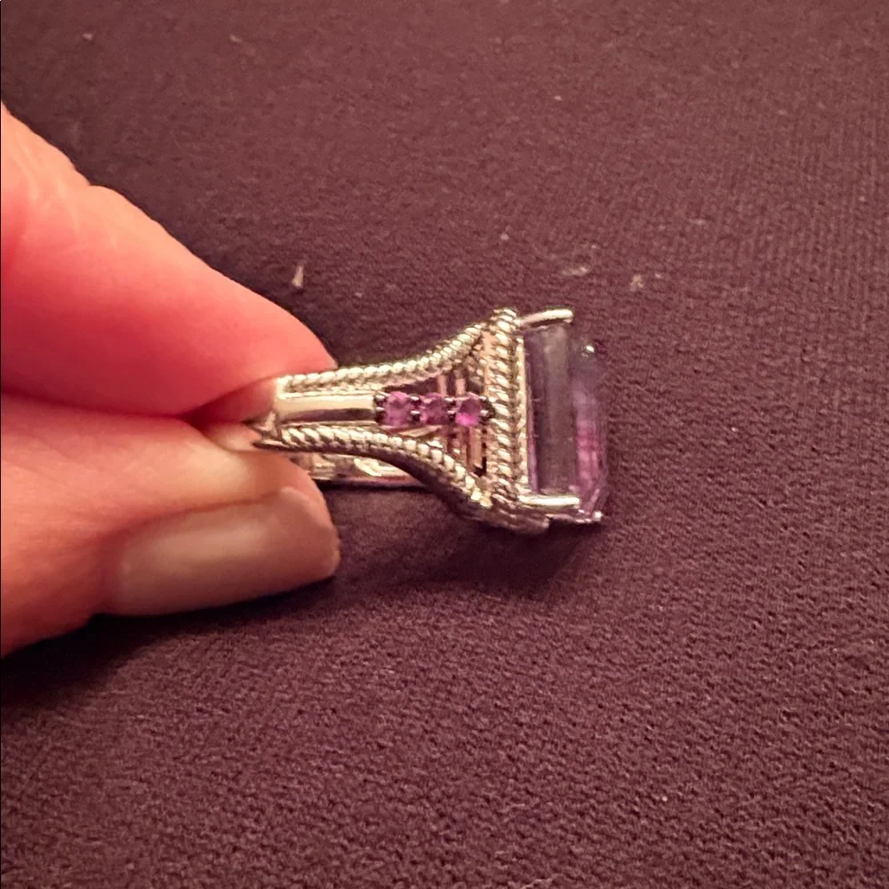 Large Amethyst Ring - Picture 3 of 4